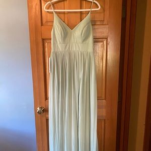 Azazie Kiri Dusty Sage A8